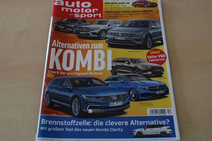 Deckblatt Auto Motor und Sport (12/2018)